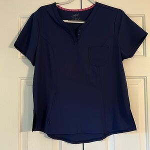 NWOT HeartSoul Navy Scrub Top